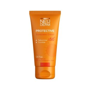 کرم ضدآفتاب فاقد چربی SPF50 (بدون رنگ) _ نئودرم