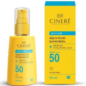 فلویید ضدآفتاب SPF50 (هیالورونیک اسید) _ سینره