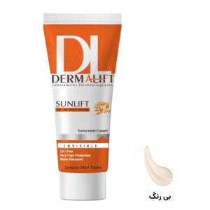 کرم ضدآفتاب پوست چرب SPF50 (بدون رنگ) _ درمالیفت