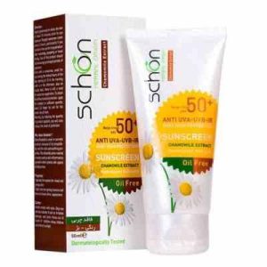 کرم ضدآفتاب فاقد چربی SPF50 (رنگی طبیعی) _ شون