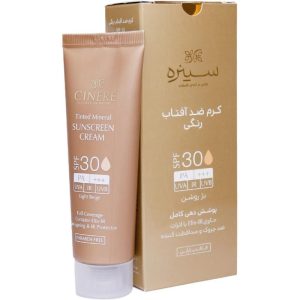 کرم ضدآفتاب ضد چروک SPF30 (بژ روشن) _ سینره