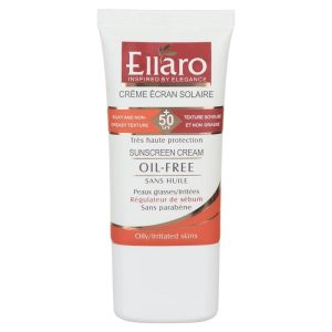 کرم ضدآفتاب فاقد چربی spf50 (بدون رنگ) _ الارو