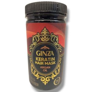 ماسک مو داخل حمام بدون سولفات 1000میل (روغن آرگان) _ گینزا