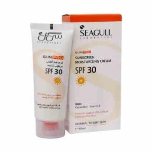 کرم ضد آفتاب SPF30 فاقد چربی (رنگی) _ سی گل