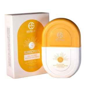 کرم ضدآفتاب SPF70 بافت سبک 50گرمی (رنگی) _ استیلن
