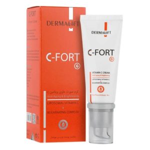 کرم صورت ویتامین سی پوست چرب (C-FORT G) _ درمالیفت