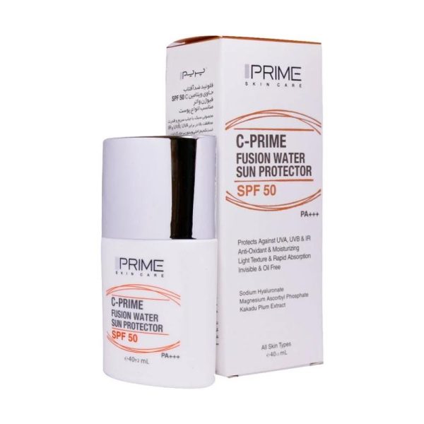 فلوئید ضدآفتاب SPF50 (بدون رنگ) _ پرایم