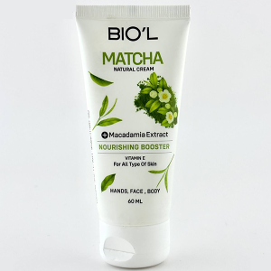 کرم مرطوب کننده تیوپی 60میل (ماچا ماکادمیا) _ بیول