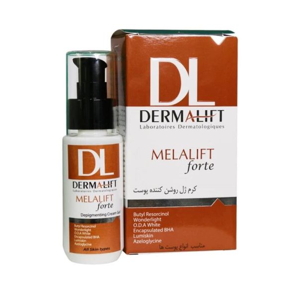 کرم ژل روشن کننده انواع پوست (MELALIFT forte) _ درمالیفت