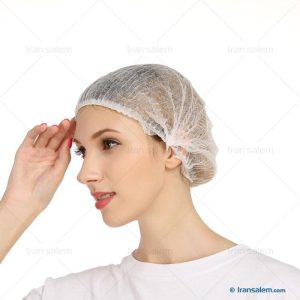 کلاه یکبارمصرف آکاردئونی (پک 100عددی)
