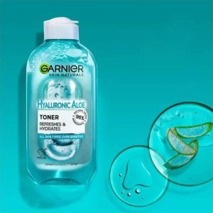 تونر آلوئه ورا 200میل (هیالورونیک اسید ) _ گارنیر