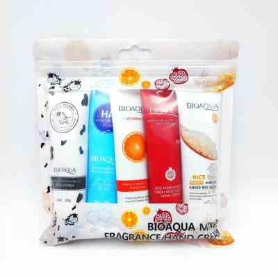 BioaquaCream5.jpg کرم مرطوب کننده دست تیوپی (پک 5عددی) _ بیوآکوا