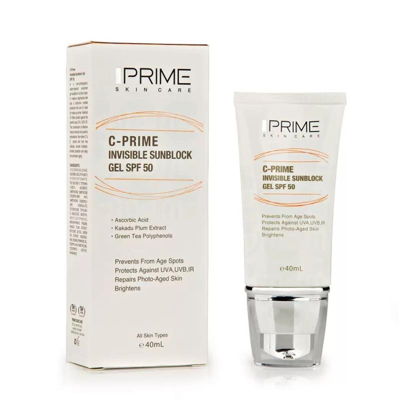 ژل ضدآفتاب SPF50 (بدون رنگ) _ پرایم (2).jpg ژل ضدآفتاب SPF50 (بدون رنگ) _ پرایم