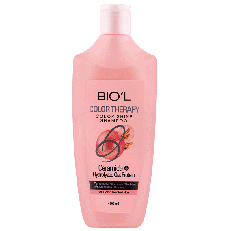 BiolShampooColorTherapy.png شامپو موهای رنگ و دکلره شده ( کالر تراپی) _ بیول