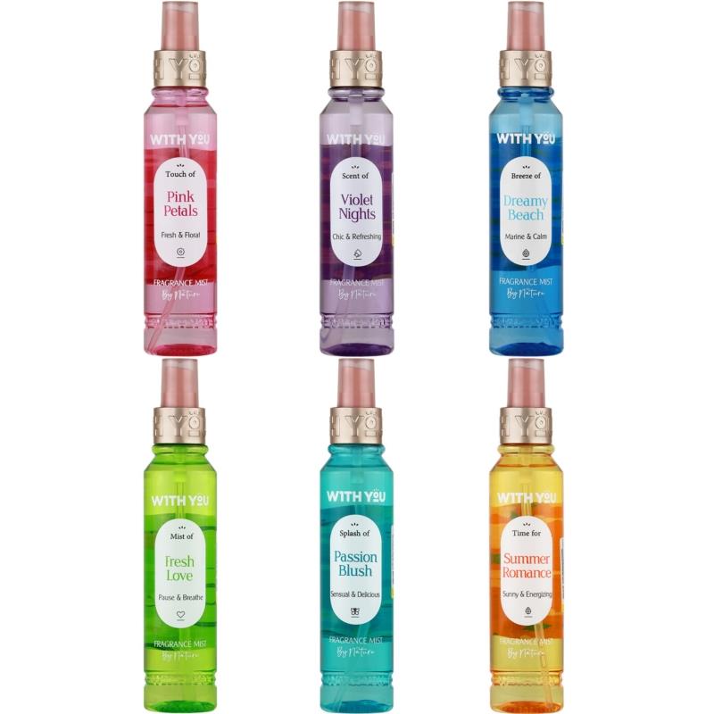 WithYouBodySpray.jpg اسپری خوشبو کننده بدن (6رایحه) 150میل _ ویت یو