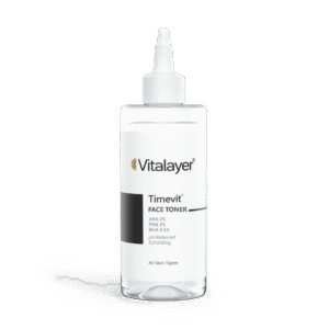 تونر صورت 200میل(Timevit) روشن کننده انواع پوست_ ویتالیر
