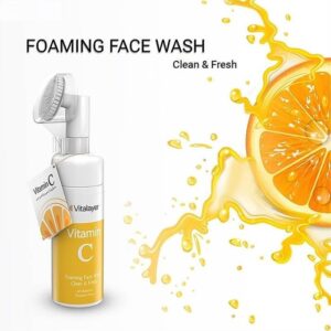 فوم شستشو صورت 150میل انواع پوست (ویتامین سی) _ ویتالیر