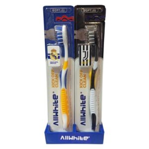 مسواک مدل کیک آف کلین (SOFT) _ آل وایت