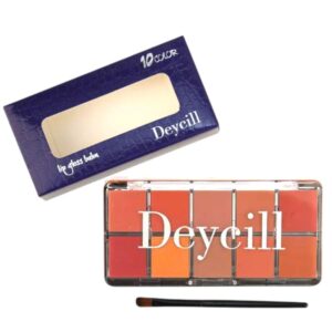 پالت رژلب 10رنگ _ دایسل