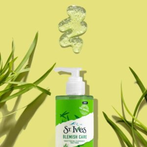 ژل شستشو صورت پوست حساس 300میل (هیالورونیک اسید)_ اس تی ایوز