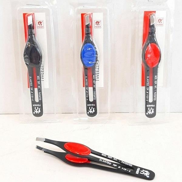 HairPick.jpg موچین دکمه دار طلقی _ فیشر