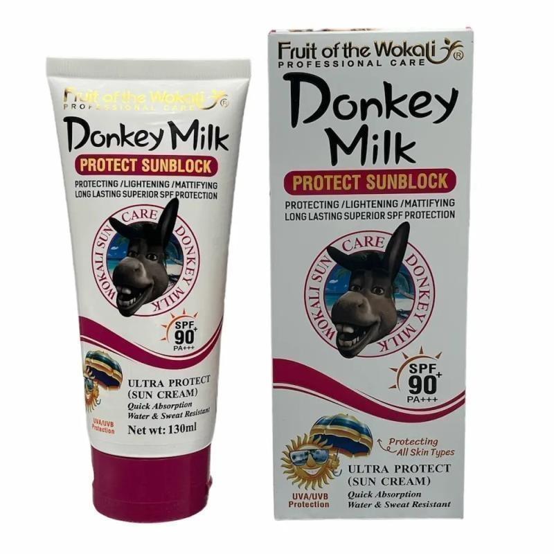 WOKALIPINKDONKEYMILKSUNSCREEN.jpg کرم ضدآفتاب SPF90 (شیر الاغ) _ وکالی