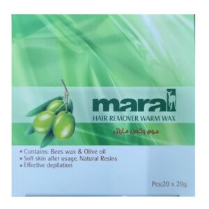 موم گرم اپیلاسیون سکه ای (زیتون) _ مارال