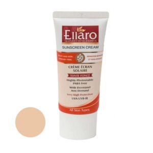 کرم ضدآفتاب انواع پوست spf50 (بژ طبیعی) _ الارو