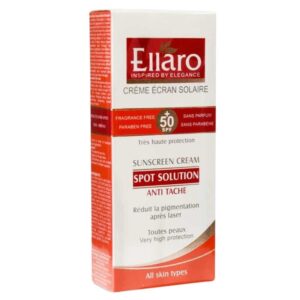 کرم ضدآفتاب بدون رنگ spf 50(ضد لک)_ الارو