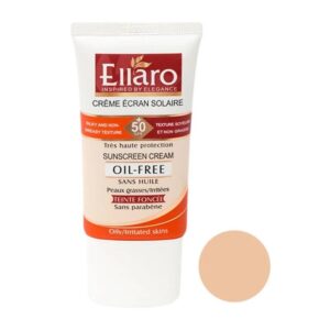 کرم ضدآفتاب فاقد چربی spf50 (بژ طبیعی) _ الارو