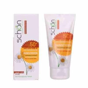 کرم ضدآفتاب پوست خشک SPF50 (رنگی-طبیعی) _ شون