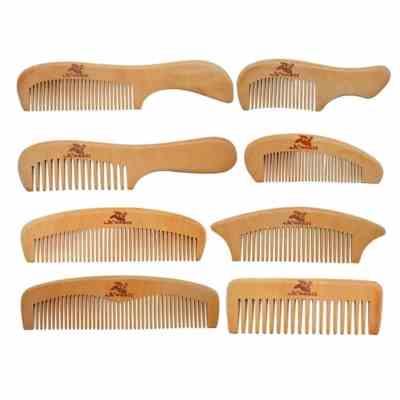 WoodenComb.jpg شانه چوبی بامبو (10مدل)