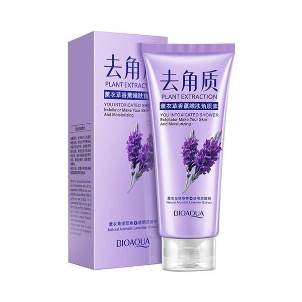 BioaquaGelScrubLavender.jpg ژل لایه بردار 120گرمی (اسطخودوس) _ بیوآکوا