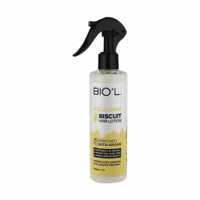 BiolIcecreamBiscuit250.jpg لوسیون موی بدون آبکشی 250میل (بستنی بیسکوِئیت) _ بیول