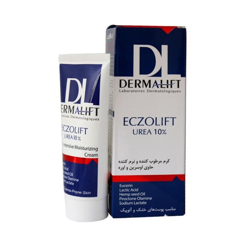 DermaliftEczolift10.jpg کرم مرطوب کننده اوره 10درصد (ECZOLIFT) _ درمالیفت