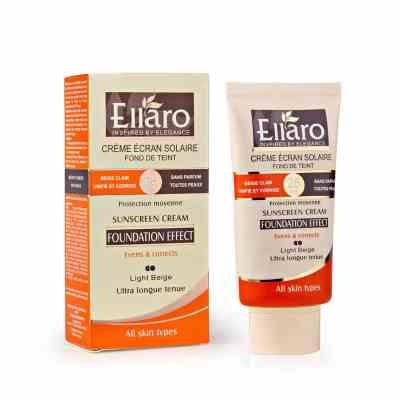 Ellaro25LightBeige.jpg کرم ضدآفتاب spf25 (بژ روشن) _ الارو