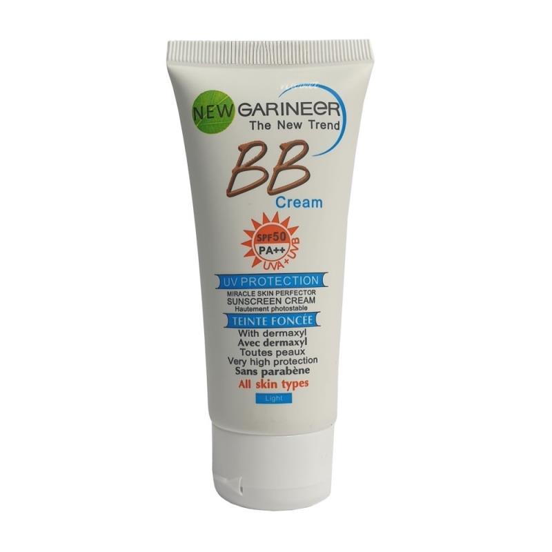 GarnierBBCreame.jpg ضدآفتاب بی بی کرم SPF50 _ گارنیر (غیر اصلی)