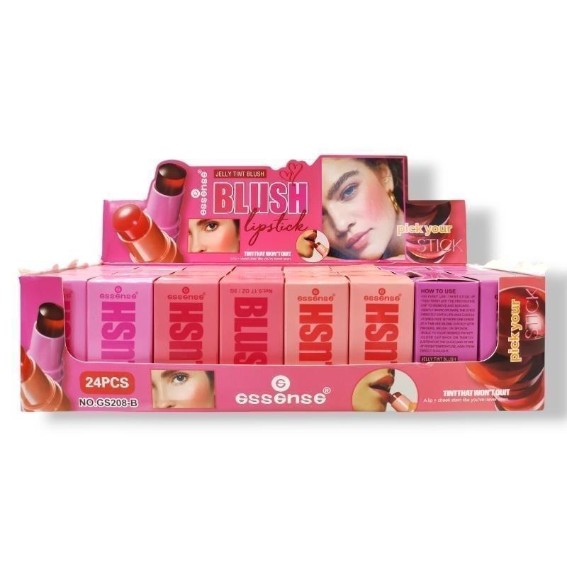 JellyTintBrush208.jpg تینت لب ژله ای قهوه ای (GS208) _ طرح اسنس