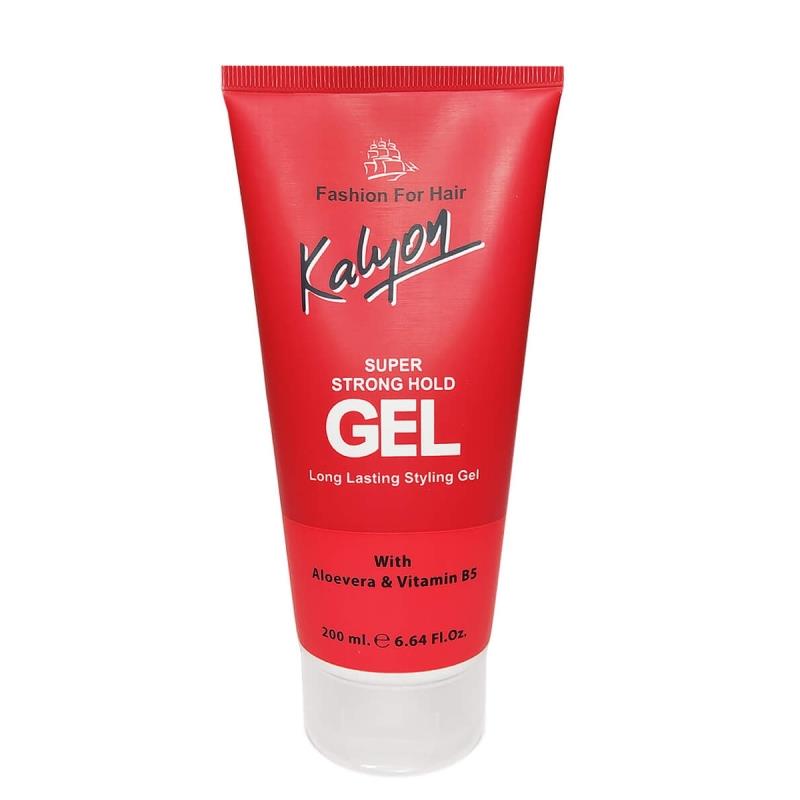 KalyonHairGelRed.jpg ژل مو تیوپی 200میل سوپر (قرمز) _ کالیون