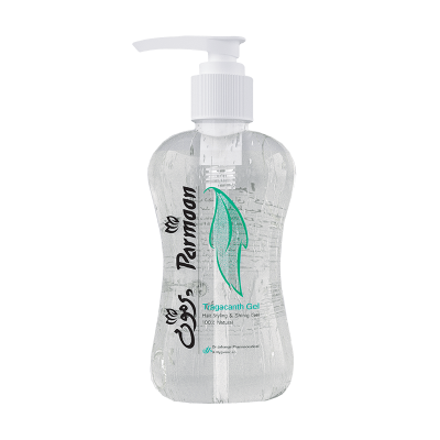 ParmoonHairGel.png ژل مو کتیرا پمپی 200میل _ پرمون