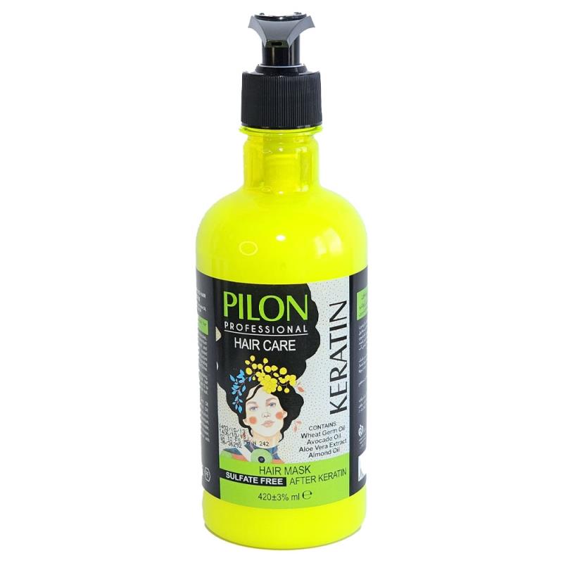 PilonHairMask420ml.jpg ماسک موی داخل حمام 420میل (بدون سولفات) _ پیلون
