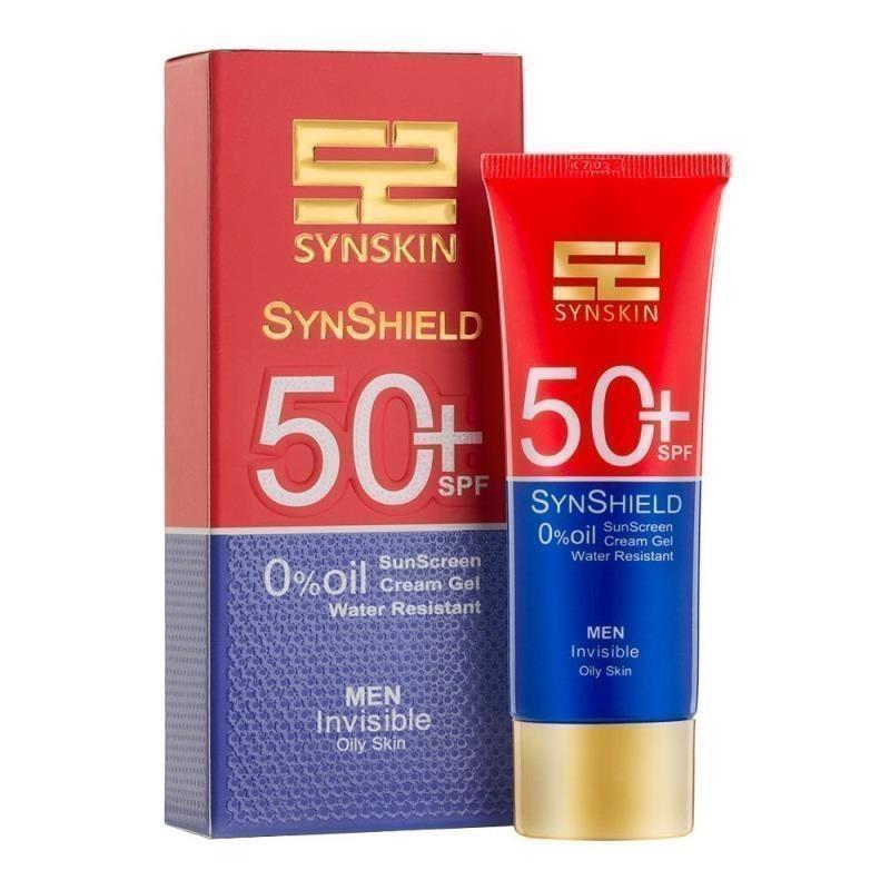 SynSkinInvisibleMen.jpg کرم ژل ضدآفتاب بدون رنگ SPF50 (آقایان) _ ساین اسکین