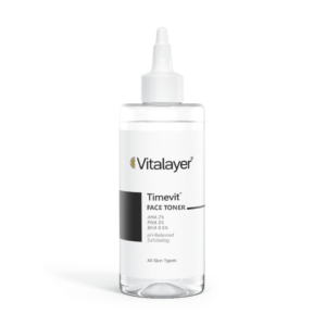 تونر صورت 200میل(Timevit) روشن کننده انواع پوست_ ویتالیر