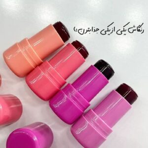 تینت لب ژله ای صورتی (GS208) _ طرح اسنس تست