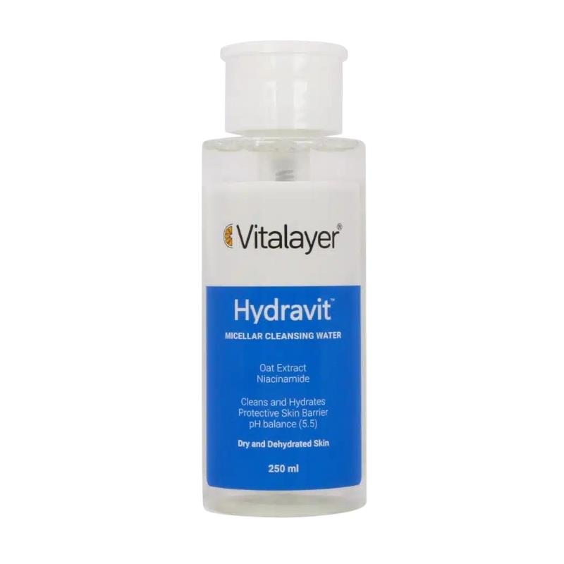 میسلار واتر 250میل (Hydravit)پوست خشک _ ویتالیر.jpg میسلار واتر 250میل (Hydravit)پوست خشک _ ویتالیر