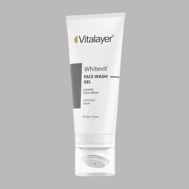 ژل شستشو صورت براش دار 200میل (White vit) پوست لک دار_ ویتالیر.jpg ژل شستشو صورت براش دار 200میل (White vit) پوست لک دار_ ویتالیر
