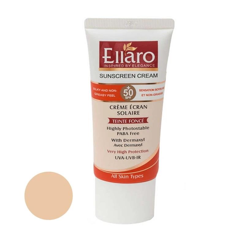 کرم ضدآفتاب انواع پوست spf50 (بژ طبیعی) _ الارو.jpg کرم ضدآفتاب انواع پوست spf50 (بژ طبیعی) _ الارو