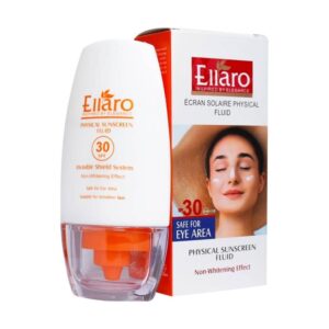 فلوئید ضدآفتاب فیزیکال spf30 (بدون رنگ) _ الارو